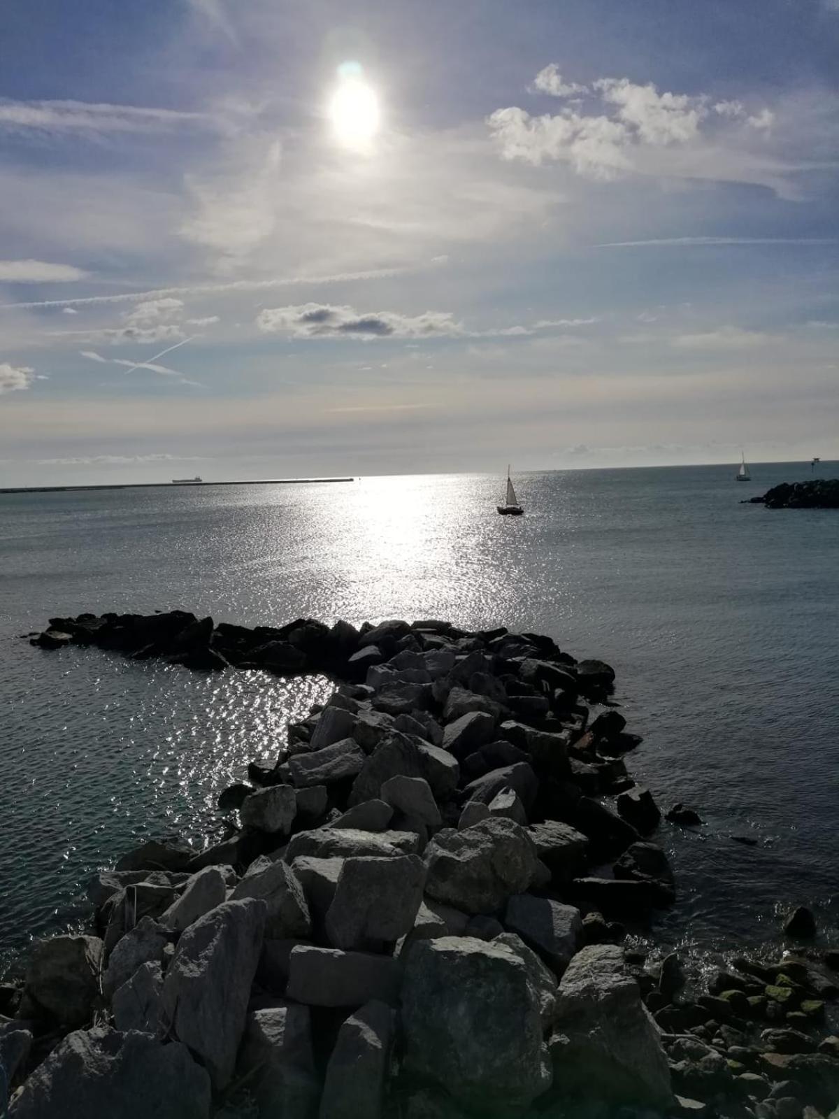 La Casetta A Due Passi Dal Mare Genua Exteriör bild